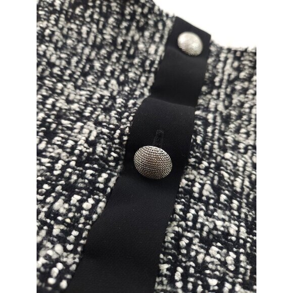 St. John Tweed Wool Button Skirt Womens Small? - Picture 3 of 6